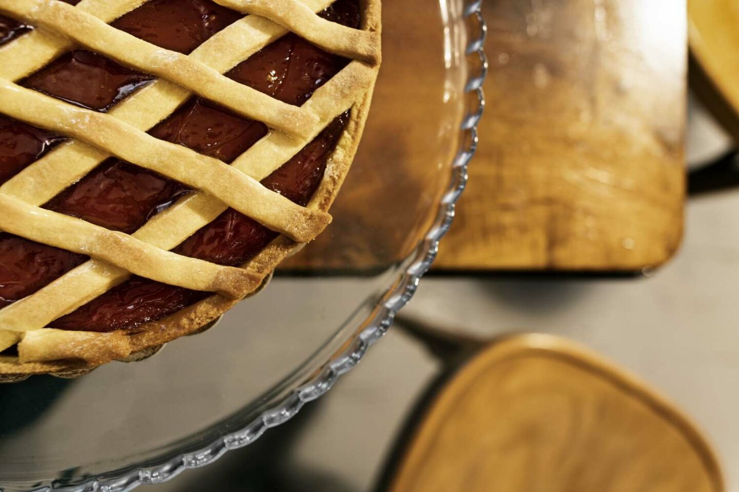 crostata con marmellata