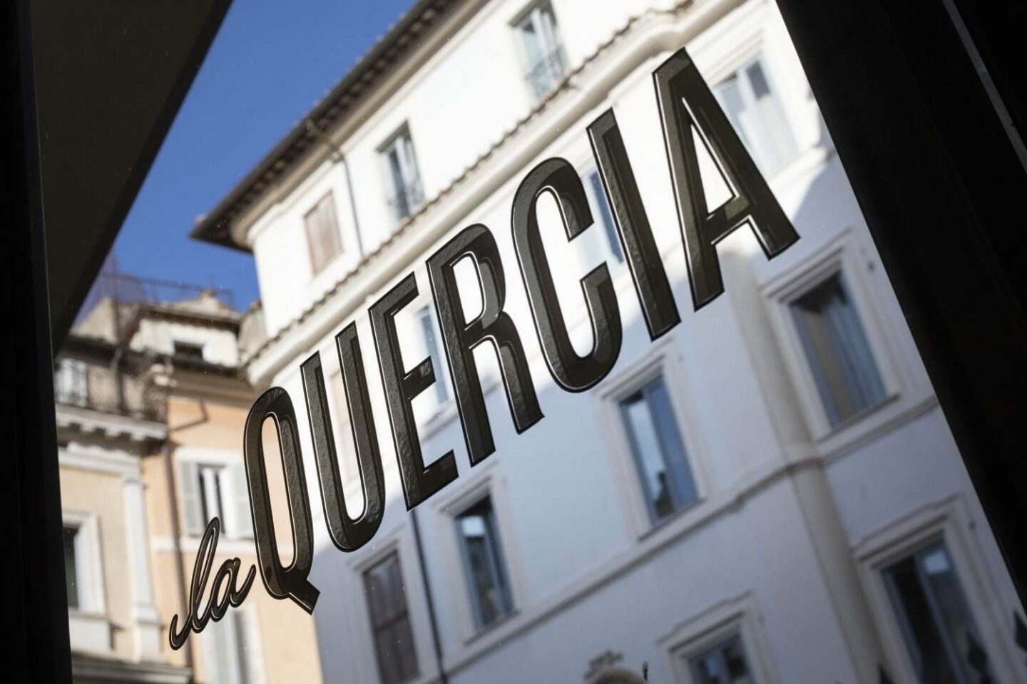 esterno ristorante la quercia